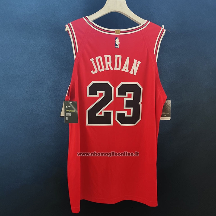 Maglia Chicago Bulls Michael Jordan #23 Icon Autentico Rosso